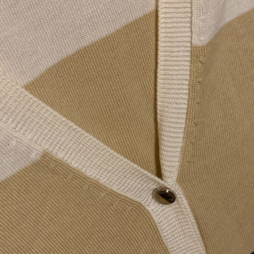 St John Couture Tank Cardigan twin set Fine Wool Knit - Picture 8 of 14